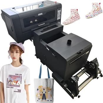 Продажба на едро dtf принтер a3 eps XP600 dtf принтер 30 см dtf принтер за тениски impresora с прахово шейкером 110/220 v