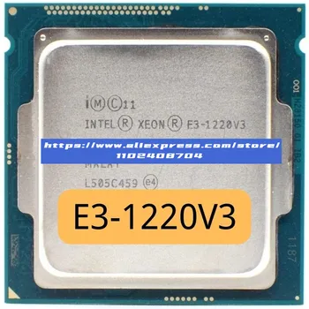 Четириядрен процесор Intel Xeon E3 1220 E3 V3-1220V3 E3 1220 V3 3,1 Ghz, Компютърен процесор в LGA 1150 SR154