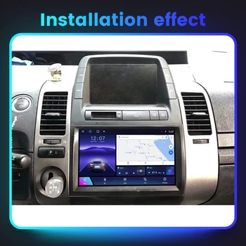 Мултимедиен плейър Android 12 за Toyota Prius 20 2003 - 2009 Автомобилен радиоприемник GPS Навигация 2 Din QLED екран Стерео главното устройство