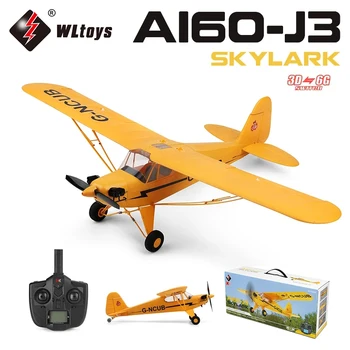 A160 WLtoys XK 2,4 G Радиоуправляеми Самолети 650 mm Размах на Крилата Бесщеточный Двигател с Дистанционно Управление на Самолет 3D/6G Система на ЕНП Играчки от Пеноматериала за Детски Подарък