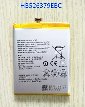 Висок клас Батерия HB526379EBC 4000 ма За Huawei Honor 4C Pro/Y6 PRO За Huawei Enjoy 5 TIT-AL00 CL10