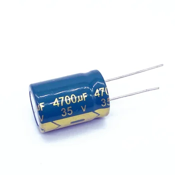 2 елемента 35v4700uf обем 16x25 мм 4700 icf 35 в 4700 icf алуминиеви електролитни кондензатори