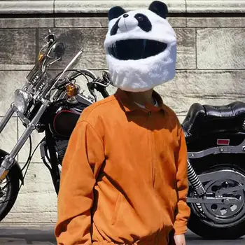 Калъф за мотоциклетни шлем Crazy Fun Animal, покривала за каски за забавна за каране и подаръци