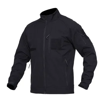Нова градинска ежедневни яке, приталенное меко палто, Ветрозащитная и водоустойчив яке с цип с висока яка с дълги ръкави и джобове