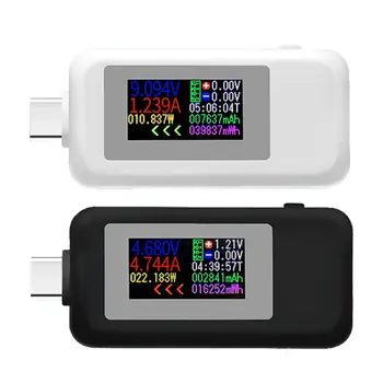 USB-тестер Type-C KWS-1902C и Тестер на ток Мобилен батерията